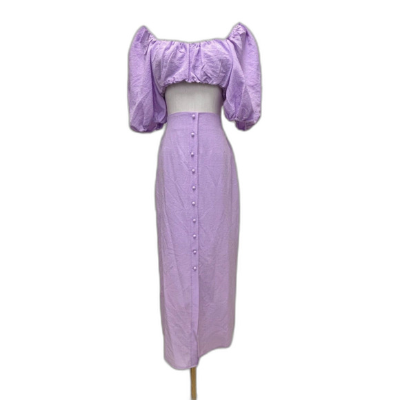 Fashion Nova Always On My Mind Skirt Set - Lavender - Picture 3 of 11